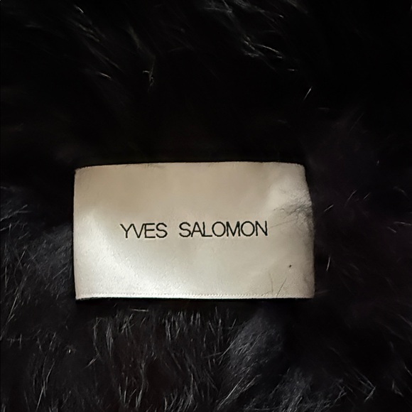 YVES SALOMON Fur Vest - Picture 3 of 5